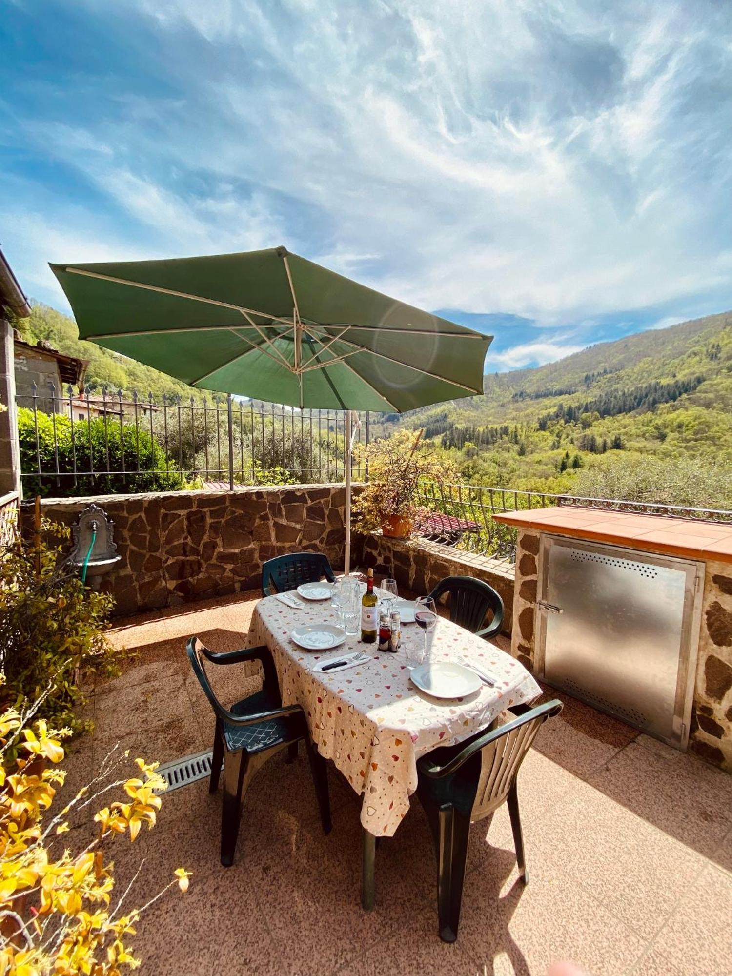 Villa La Vista Dal Civico 26 Bagni di Lucca Esterno foto